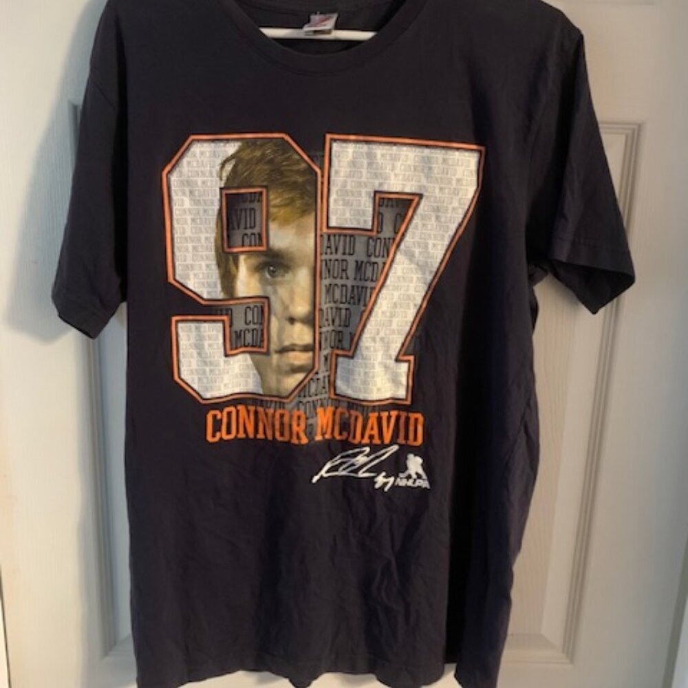 OILERS MCDAVID #97 MENS TSHIRT
